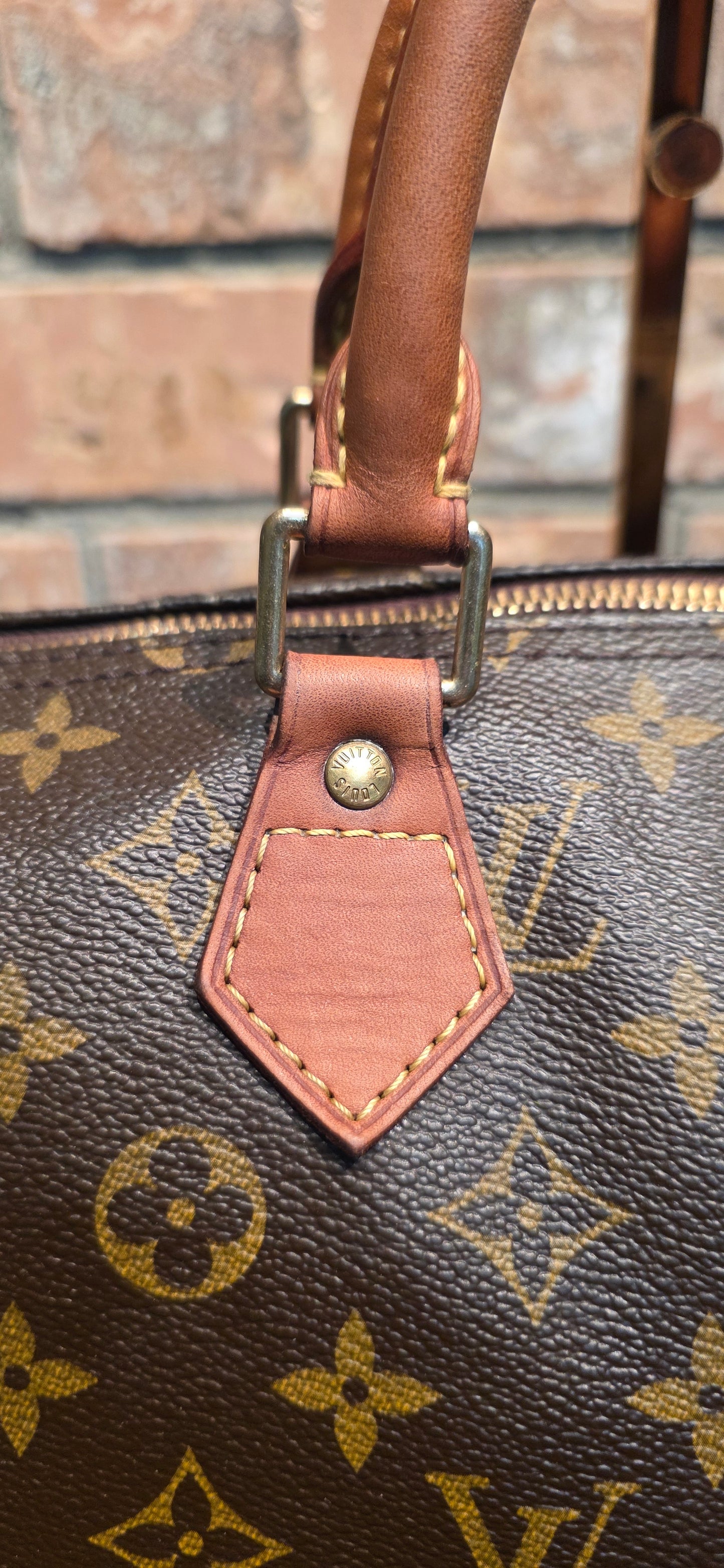 Authentic Louis Vuitton Speedy 35 Monogram