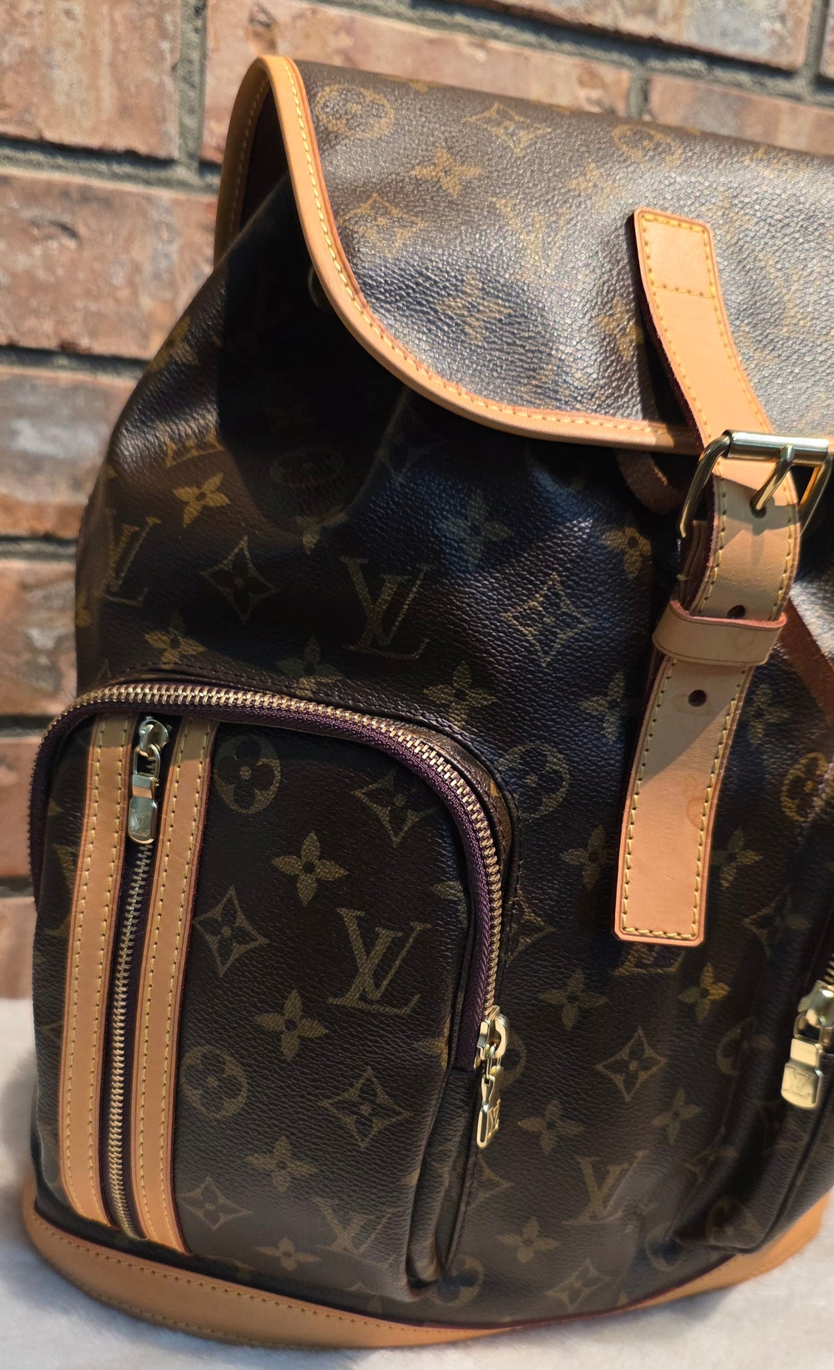 Authentic Louis Vuitton Bosphore Backpack