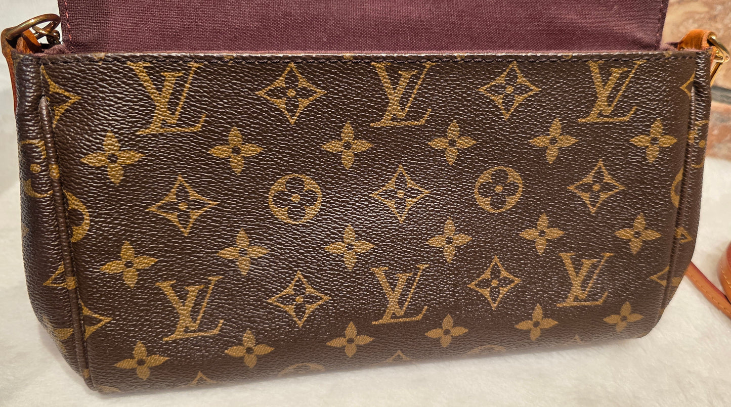 Authentic Louis Vuitton Favorite MM Monogram