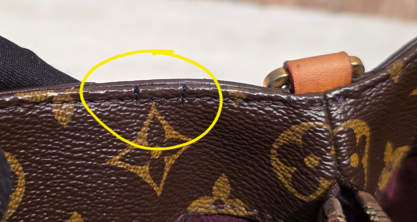 Authentic Louis Vuitton Montaigne BB Monogram