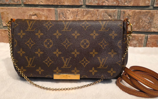 Authentic Louis Vuitton Favorite MM Monogram