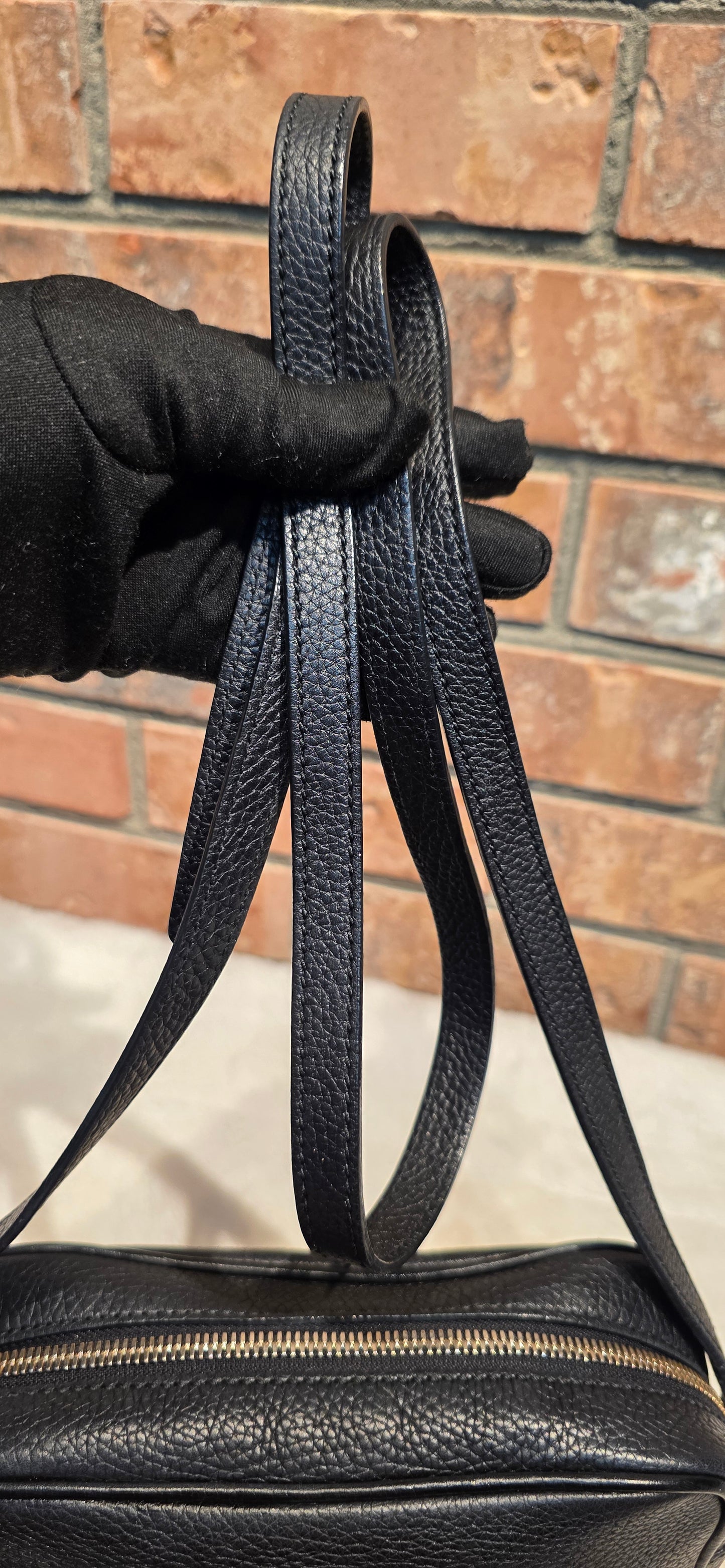 Authentic Gucci Soho Disco Crossbody Black