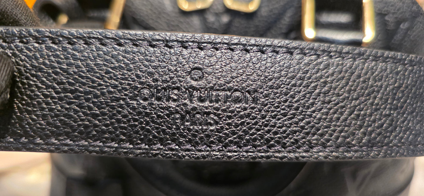 Authentic Louis Vuitton Neo Alma BB Empreinte Noir