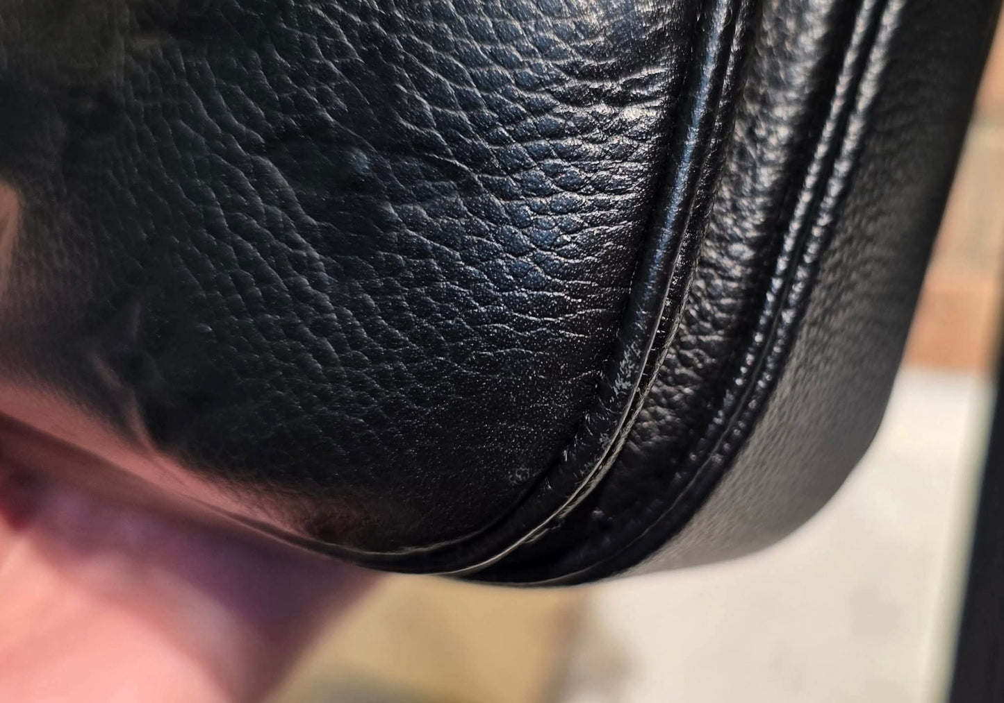 Authentic Pochette Metis Empreinte Noir
