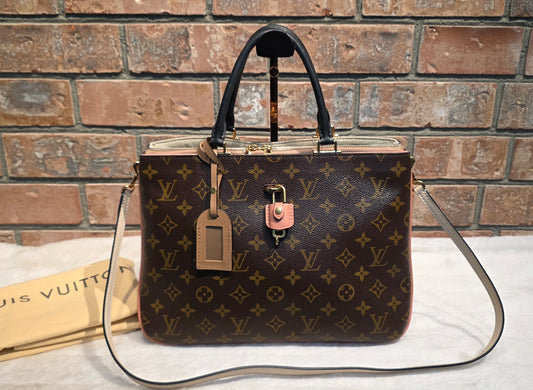 Authentic Louis Vuitton Millefeuille Sesame Peche Tote
