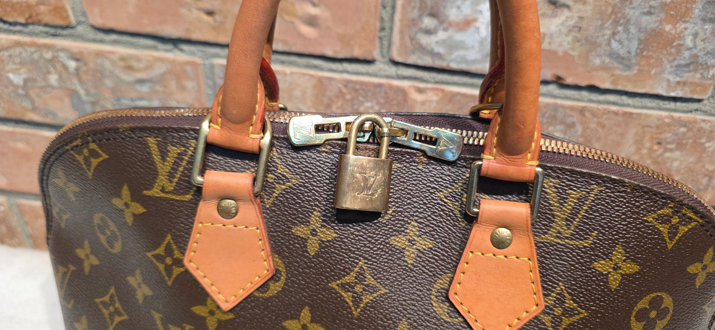 Authentic Louis Vuitton Alma PM Monogram