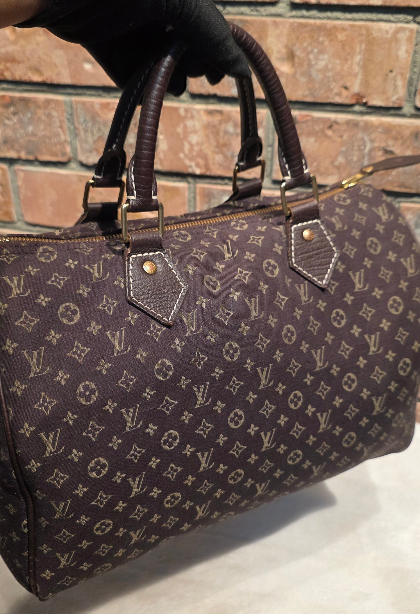 Authentic Louis Vuitton Speedy 30 Mini Lin