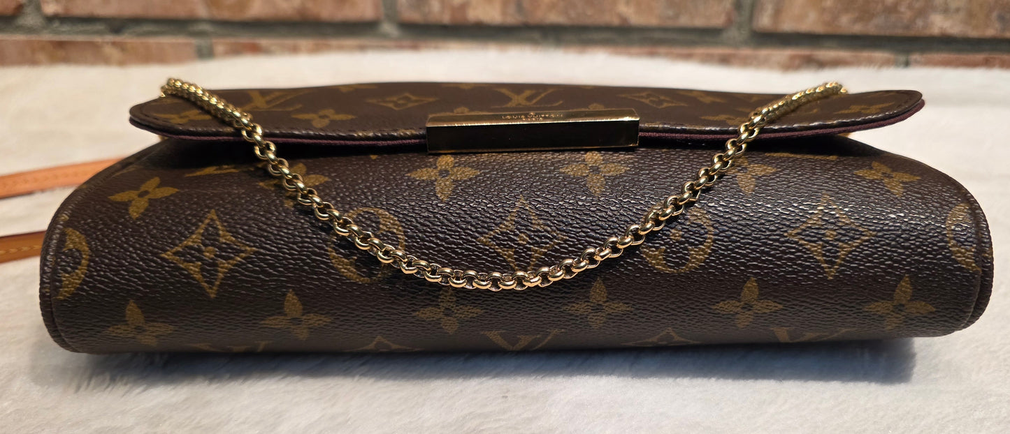 Authentic Louis Vuitton Favorite MM Monogram
