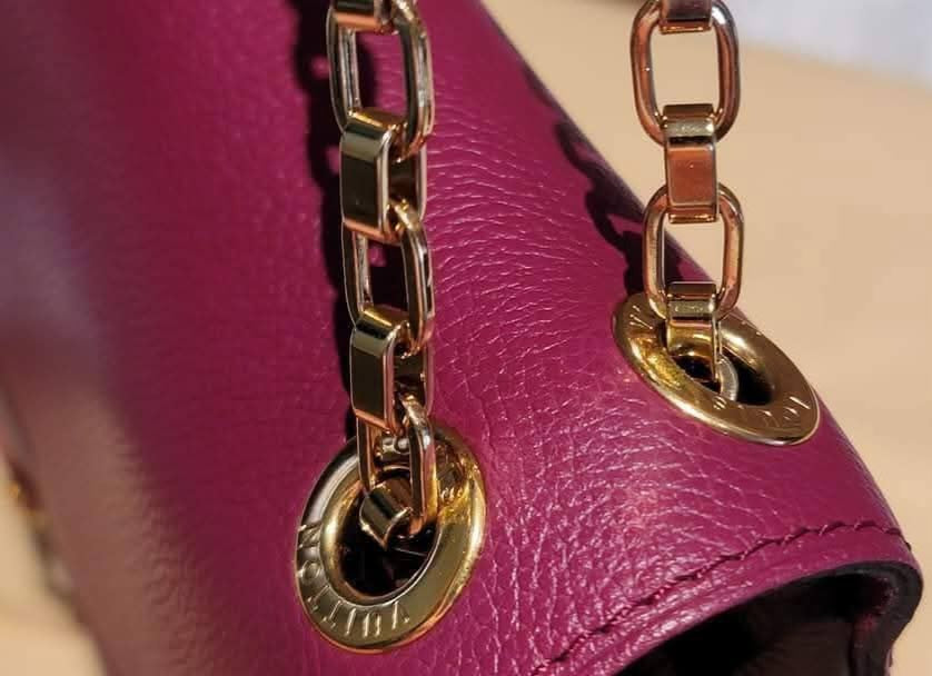 Authentic Louis Vuitton Pallas Chain in Aurore