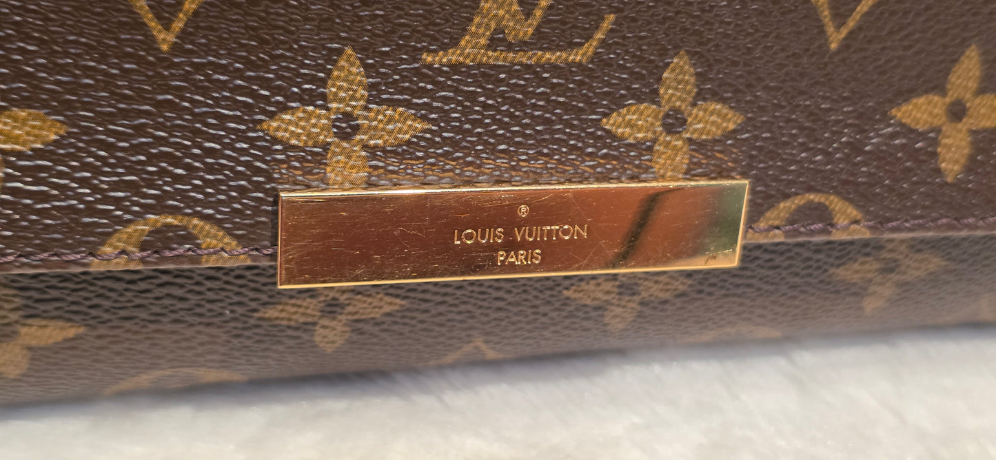 Authentic Louis Vuitton Favorite MM Monogram (SA4149)