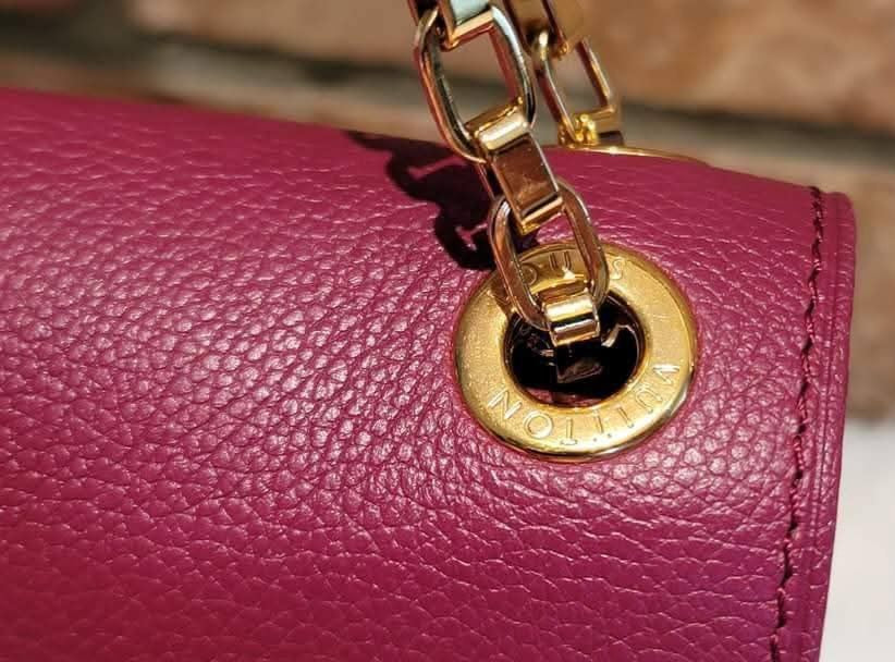 Authentic Louis Vuitton Pallas Chain in Aurore