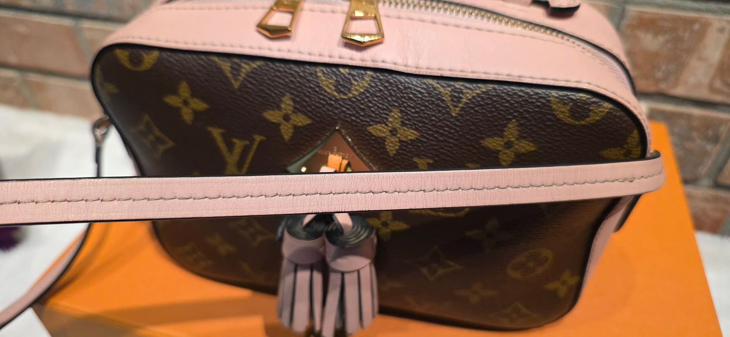 Authentic Louis Vuitton Saintonge Rose Poudre