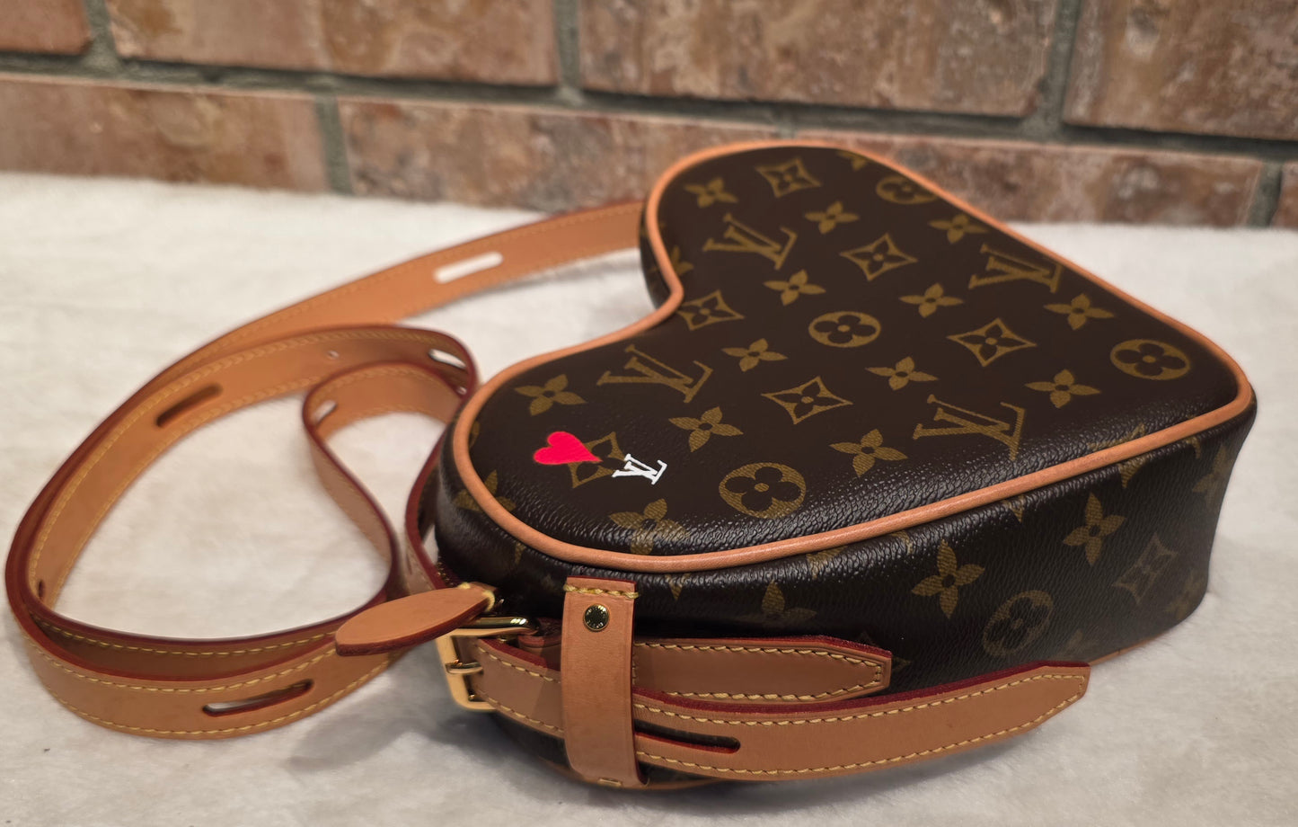 Authentic Louis Vuitton Couer Game On Heart Bag
