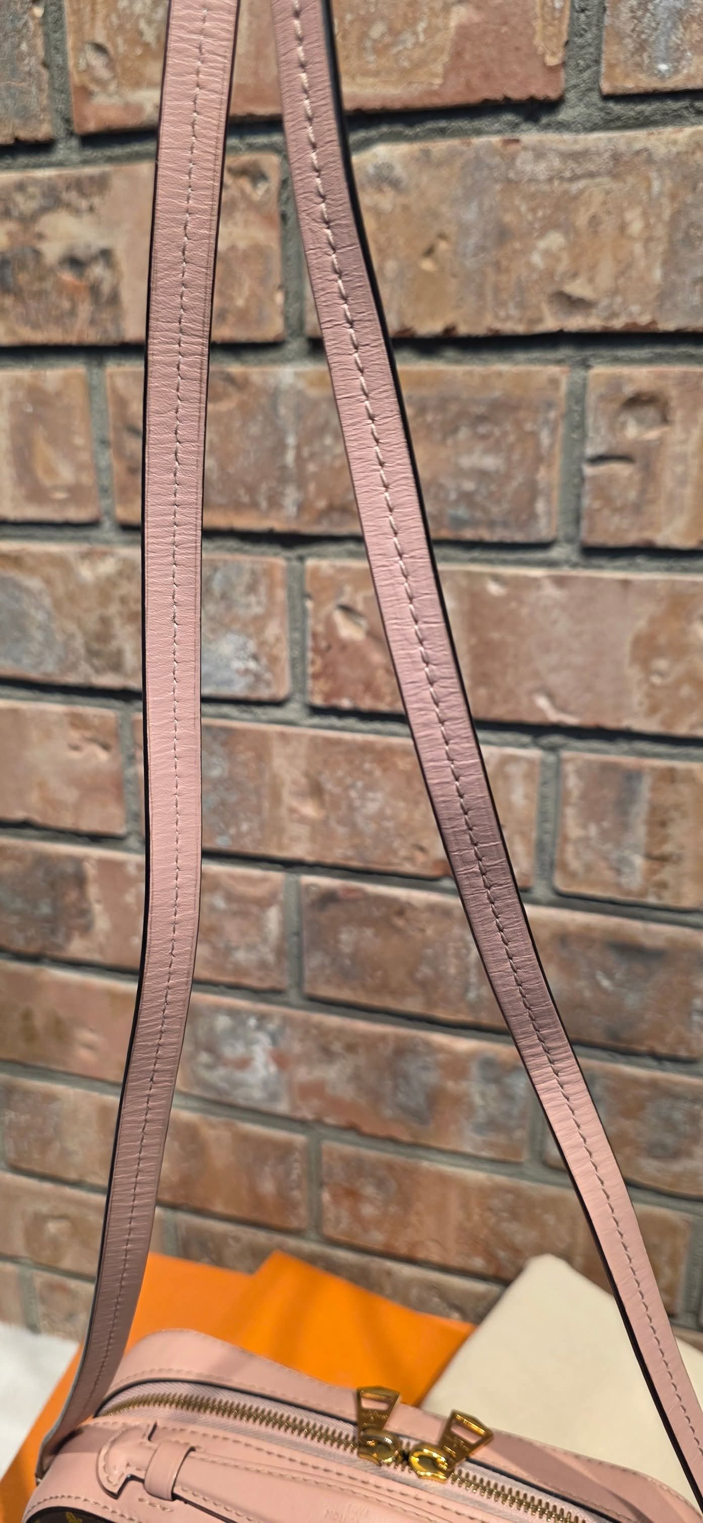 Authentic Louis Vuitton Saintonge Rose Poudre
