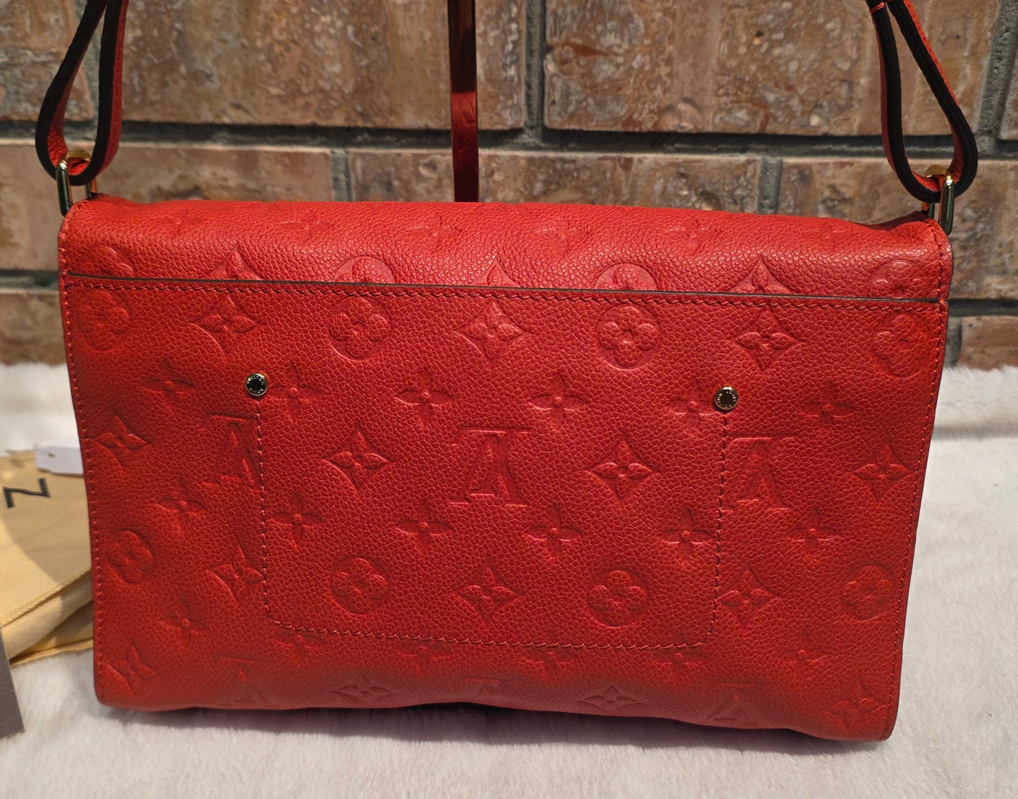 Authentic Louis Vuitton Fascinante Empreinte Red
