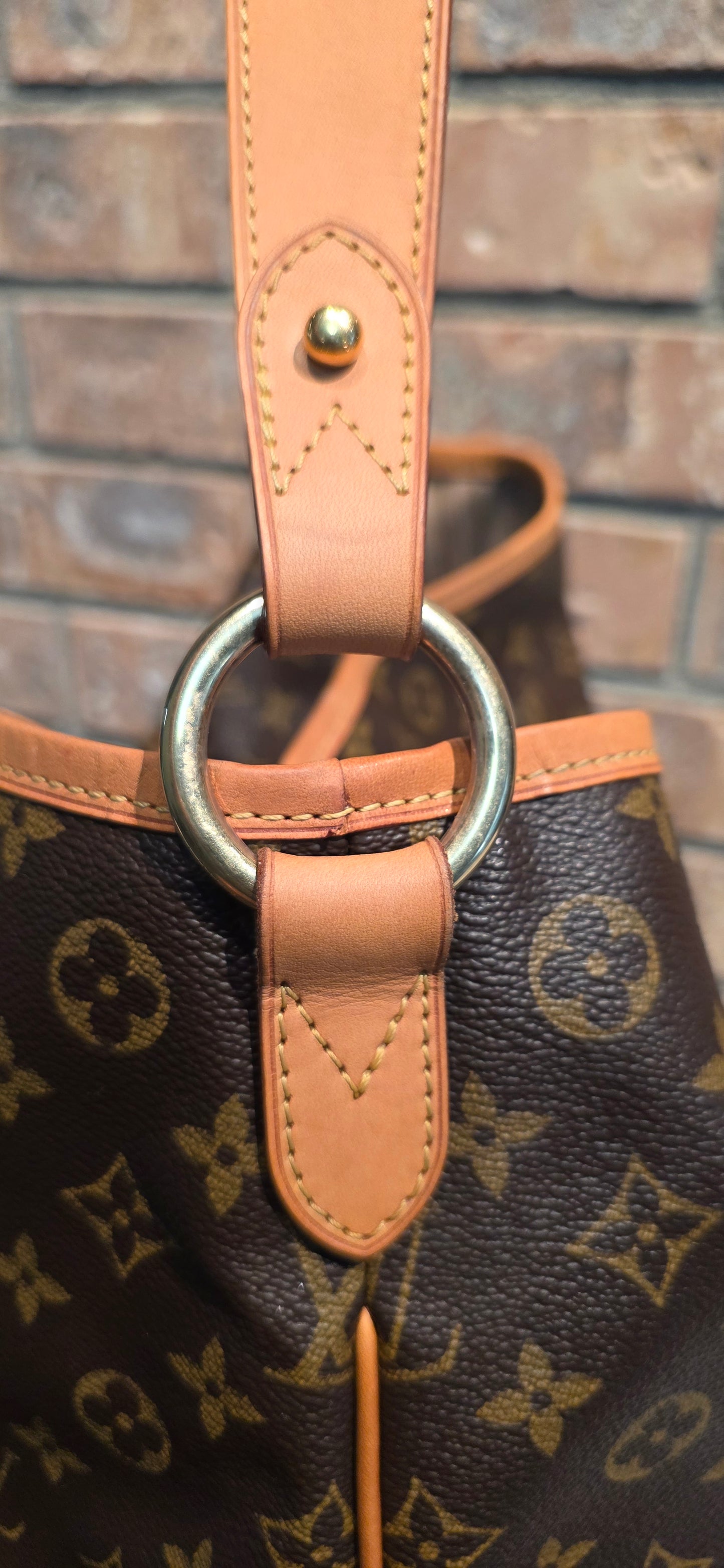 Authentic Louis Vuitton Delightful MM Monogram (FL1191)