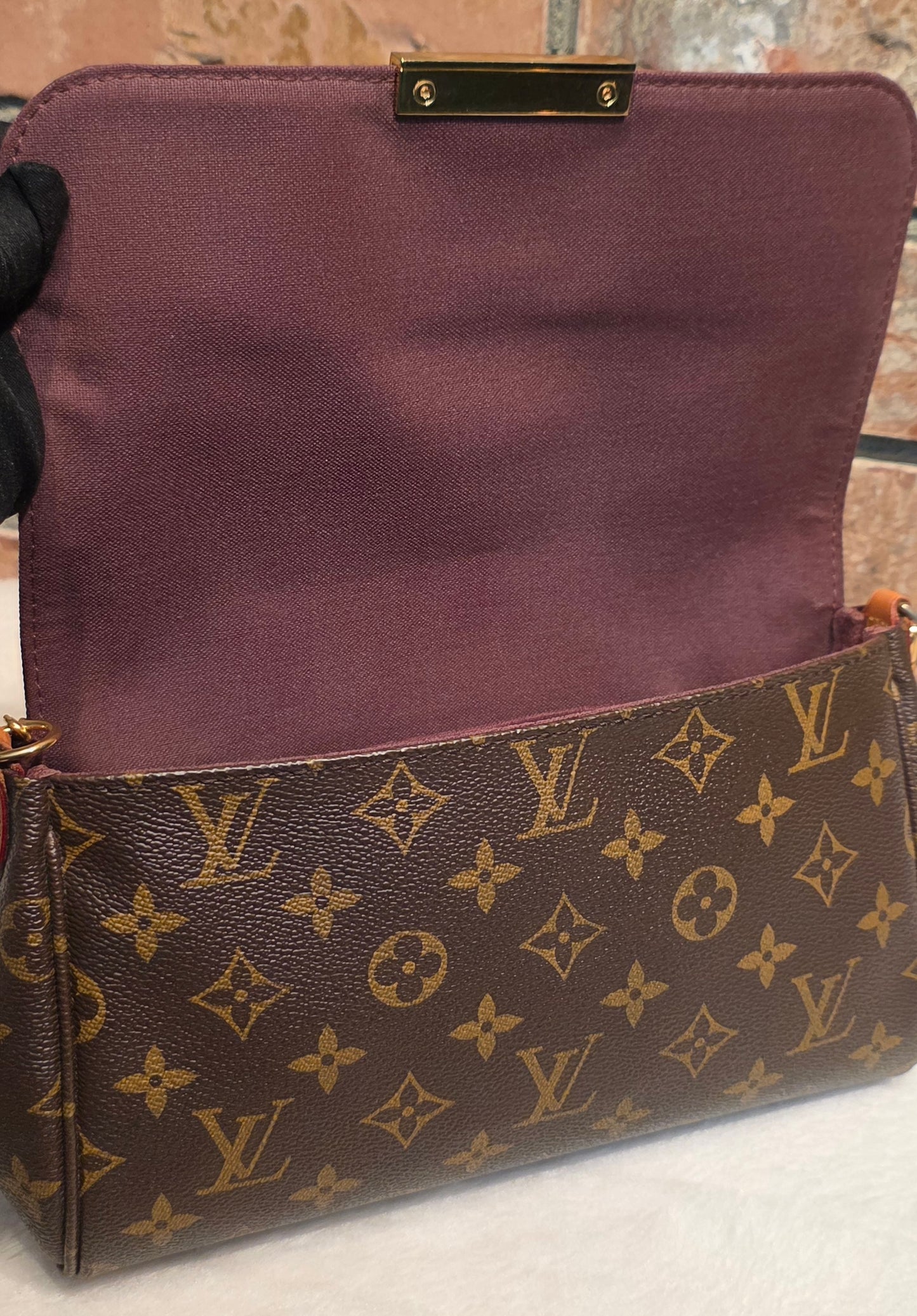 Authentic Louis Vuitton Favorite MM Monogram