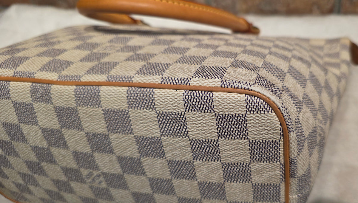 Authentic Louis Vuitton Saleya PM Damier Azur