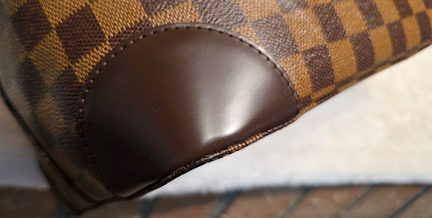 Authentic Louis Vuitton Hampstead MM Damier Ebene