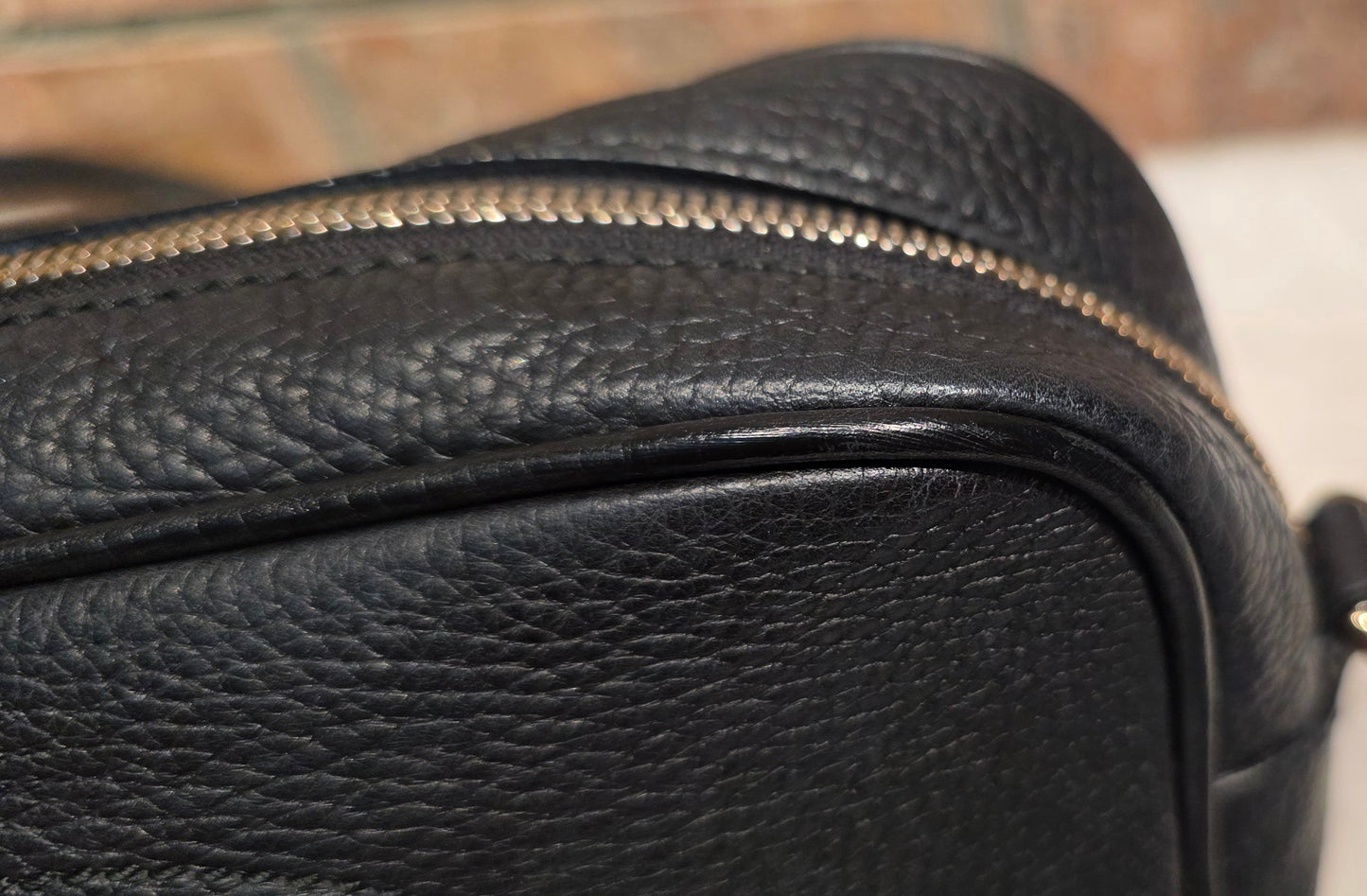Authentic Gucci Soho Disco Crossbody Black