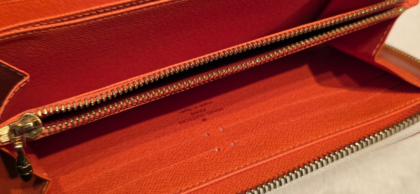 Authentic Louis Vuitton x Murakami Multicolor Zippy Wallet