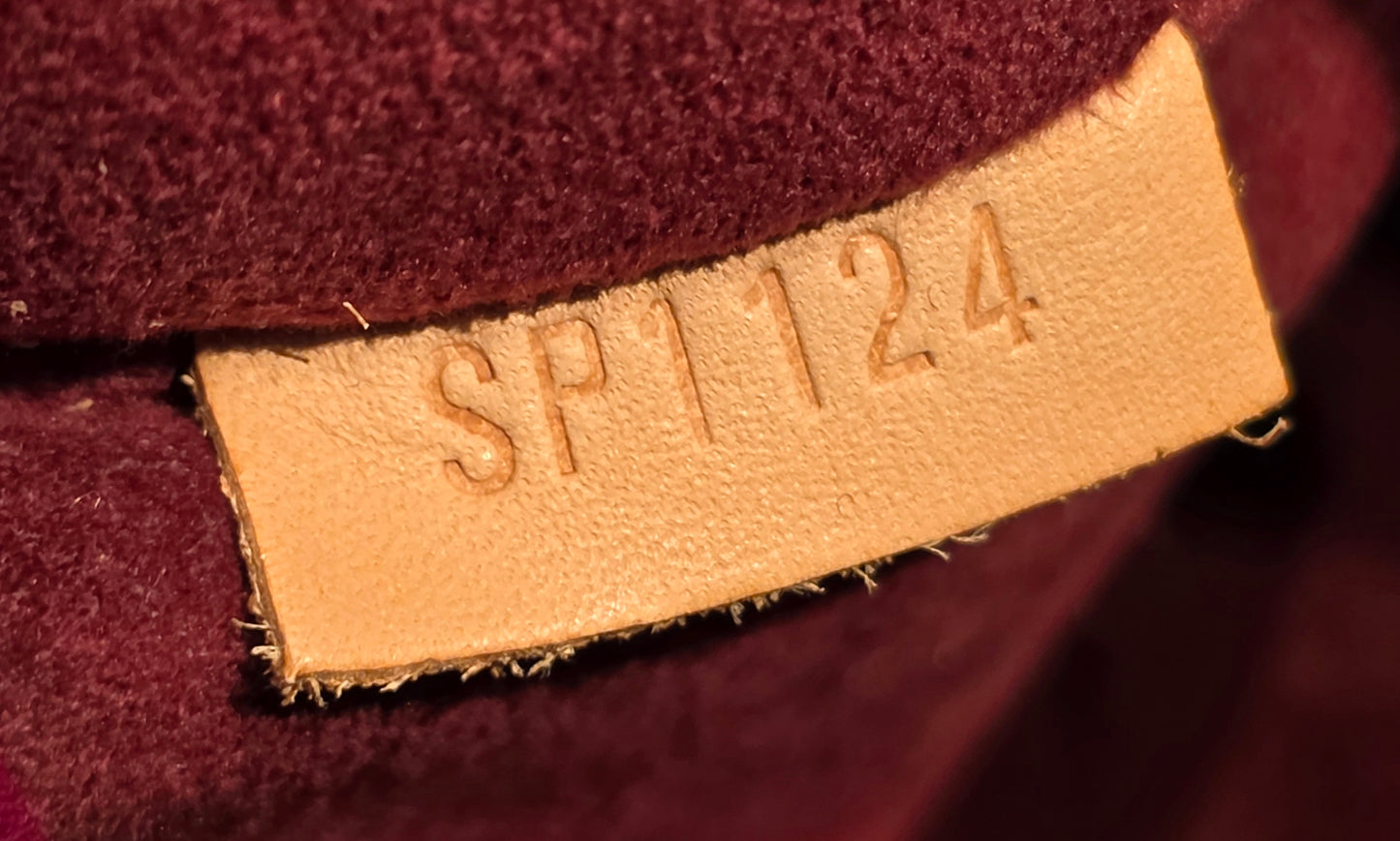 Authentic Louis Vuitton Pallas MM Aurore