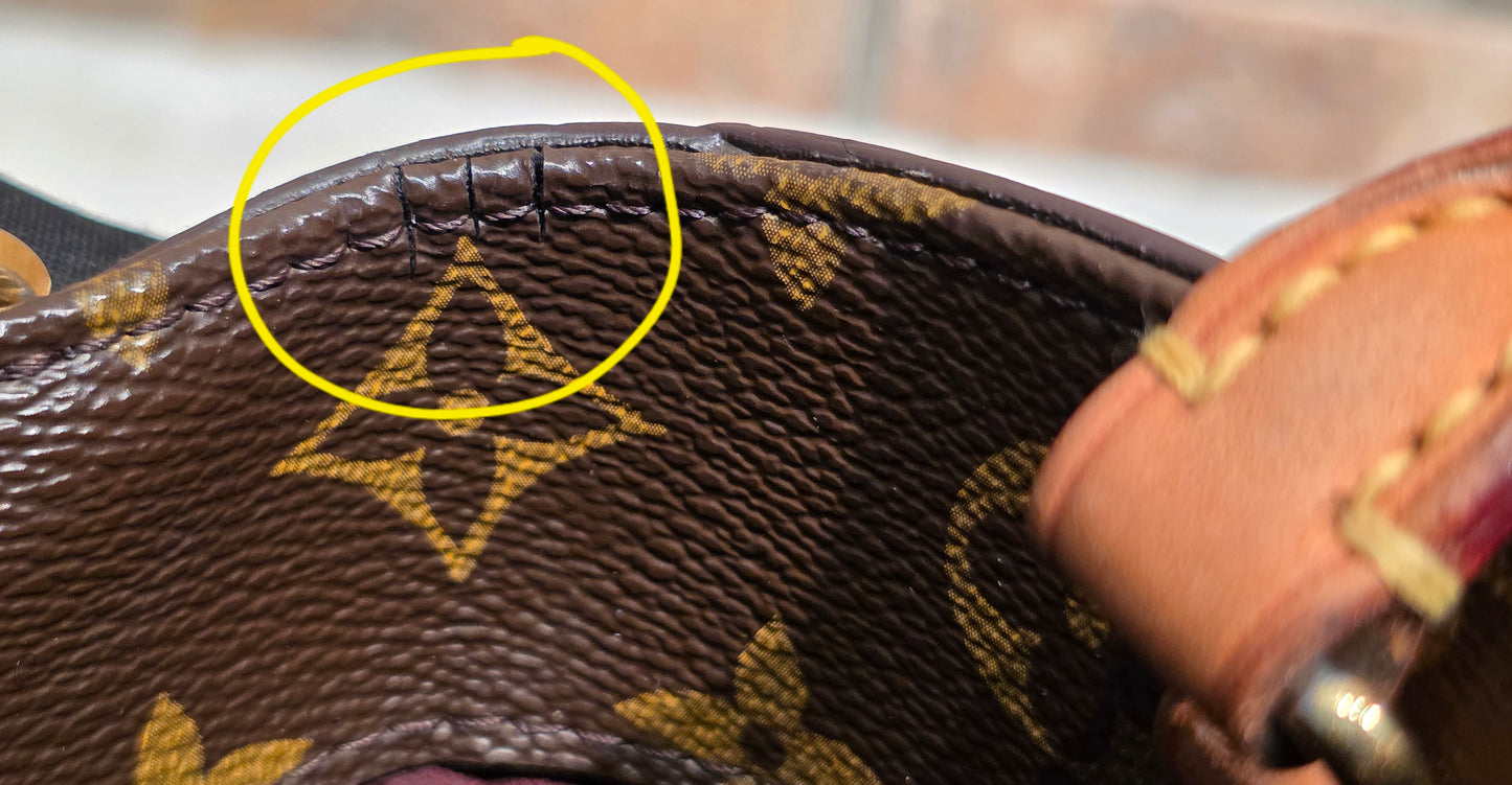 Authentic Louis Vuitton Montaigne BB Monogram