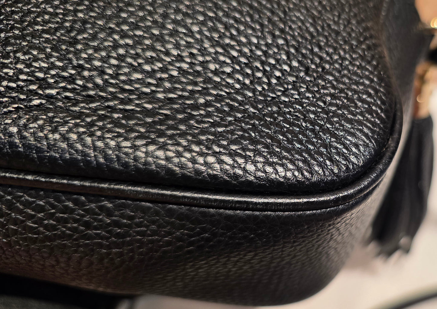 Authentic Gucci Disco Soho Crossbody Black