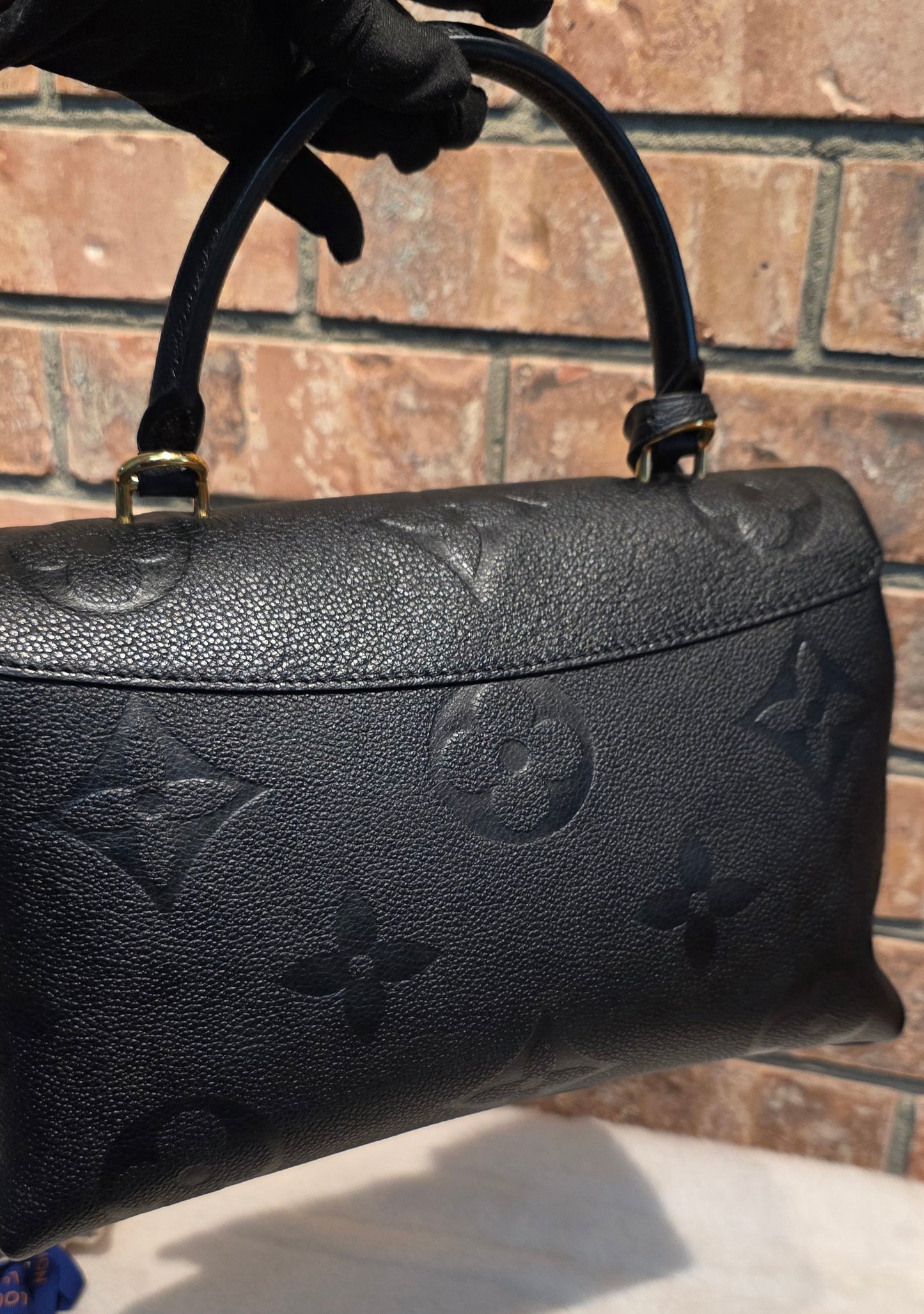 Authentic Louis Vuitton Madeleine MM Empreinte Noir