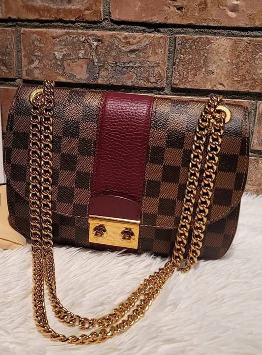Authentic Louis Vuitton Wight Damier Ebene