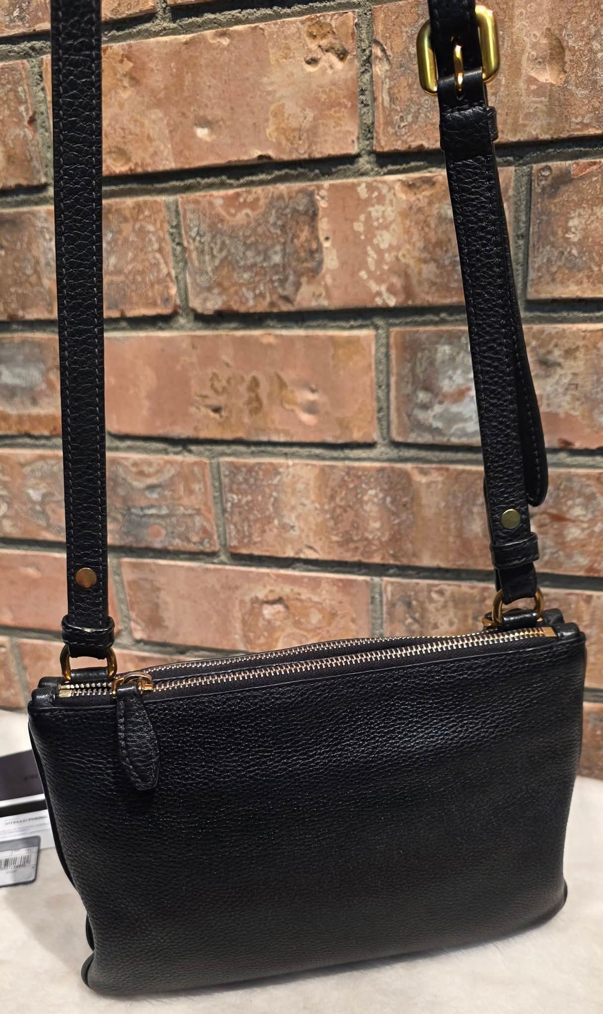 Authentic Prada Bandoliera Vitello Phenix Crossbody