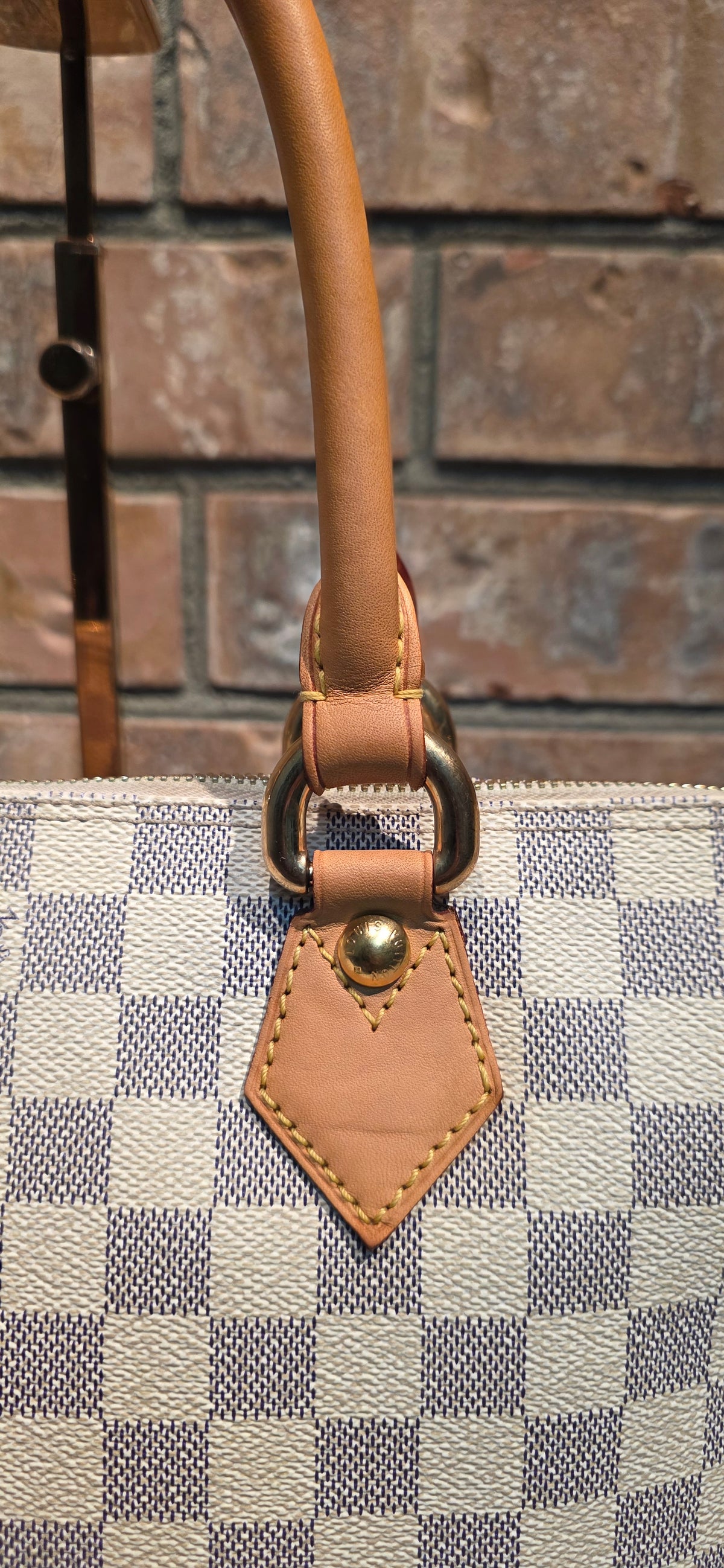 Authentic Louis Vuitton Saleya PM Damier Azur