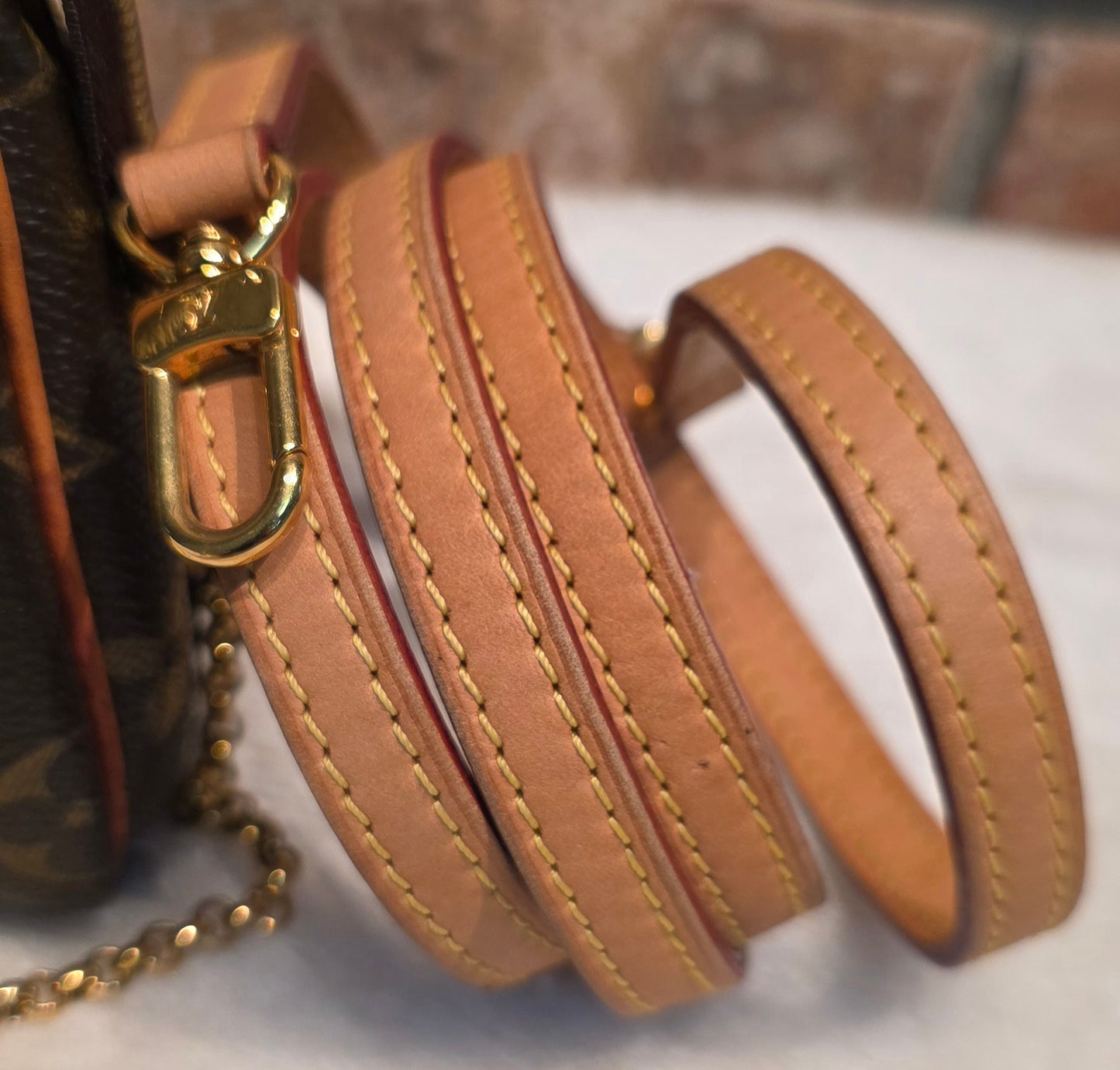 Authentic Louis Vuitton Eva Monogram