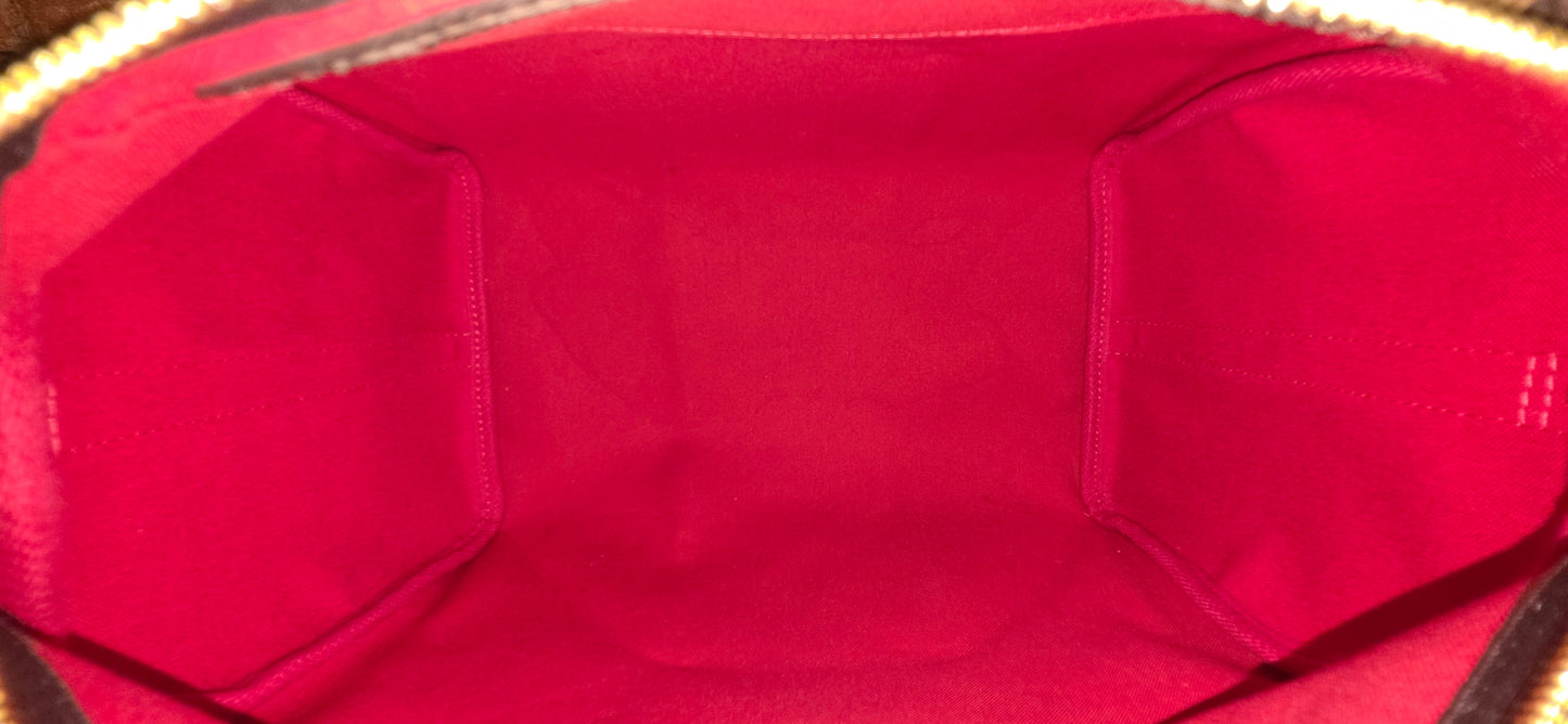 Authentic Louis Vuitton Speedy Bandouliere 30 Damier Ebene