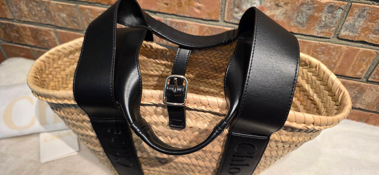 Authentic Chloe Sense Medium Basket Bag